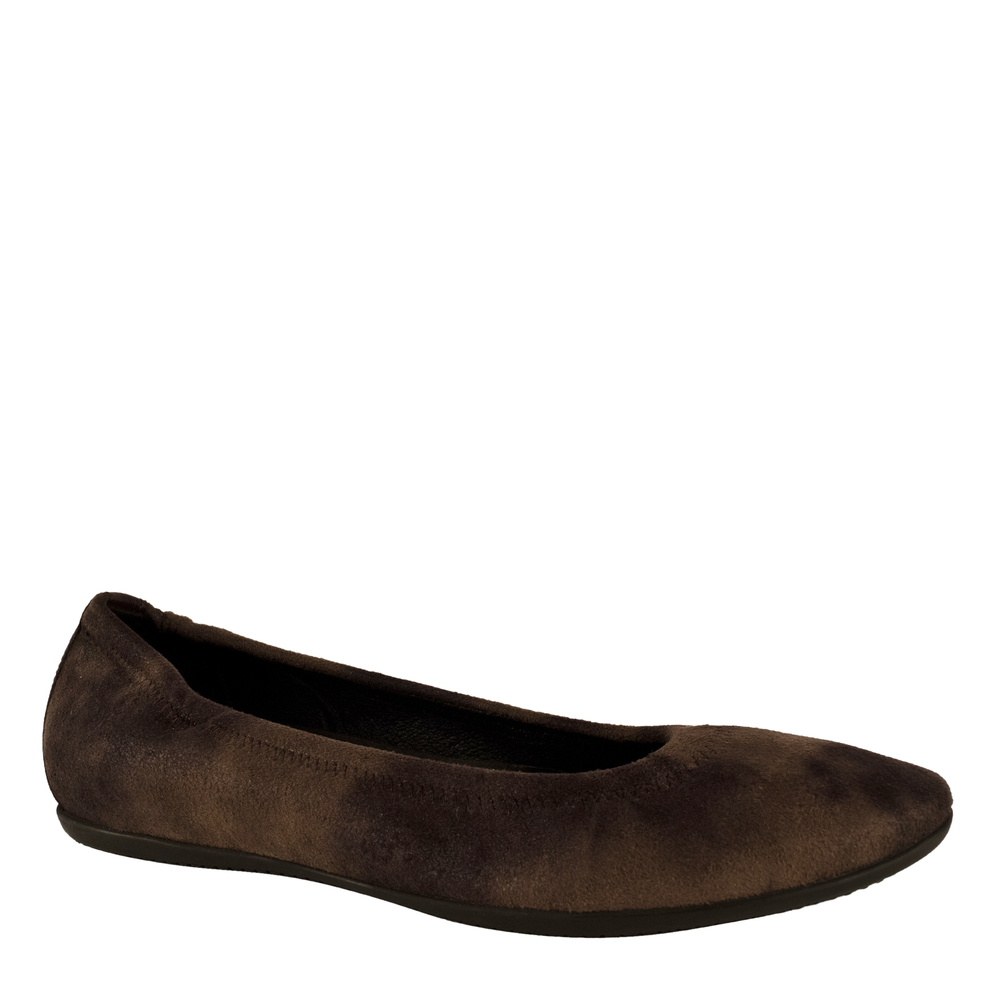 Donald J Pliner Women's Hywei Flat Shoes Taupe Espresso 5.5M